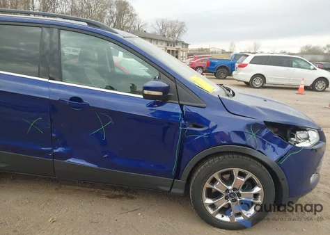 2013 Ford Escape Sel z USA, uszkodzony, nr VIN 1FMCU0H96DUD38730